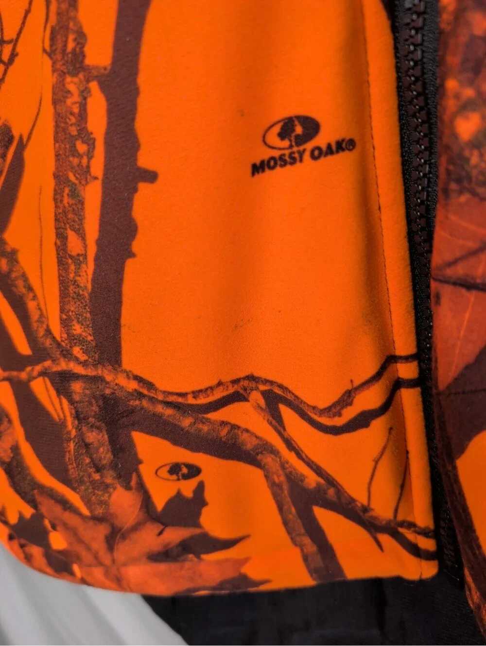 Gander Mountain Guide Series Orange and Brown Camouflage Hunting Jacket